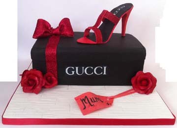 Gucci Shoe box and Fondant heel